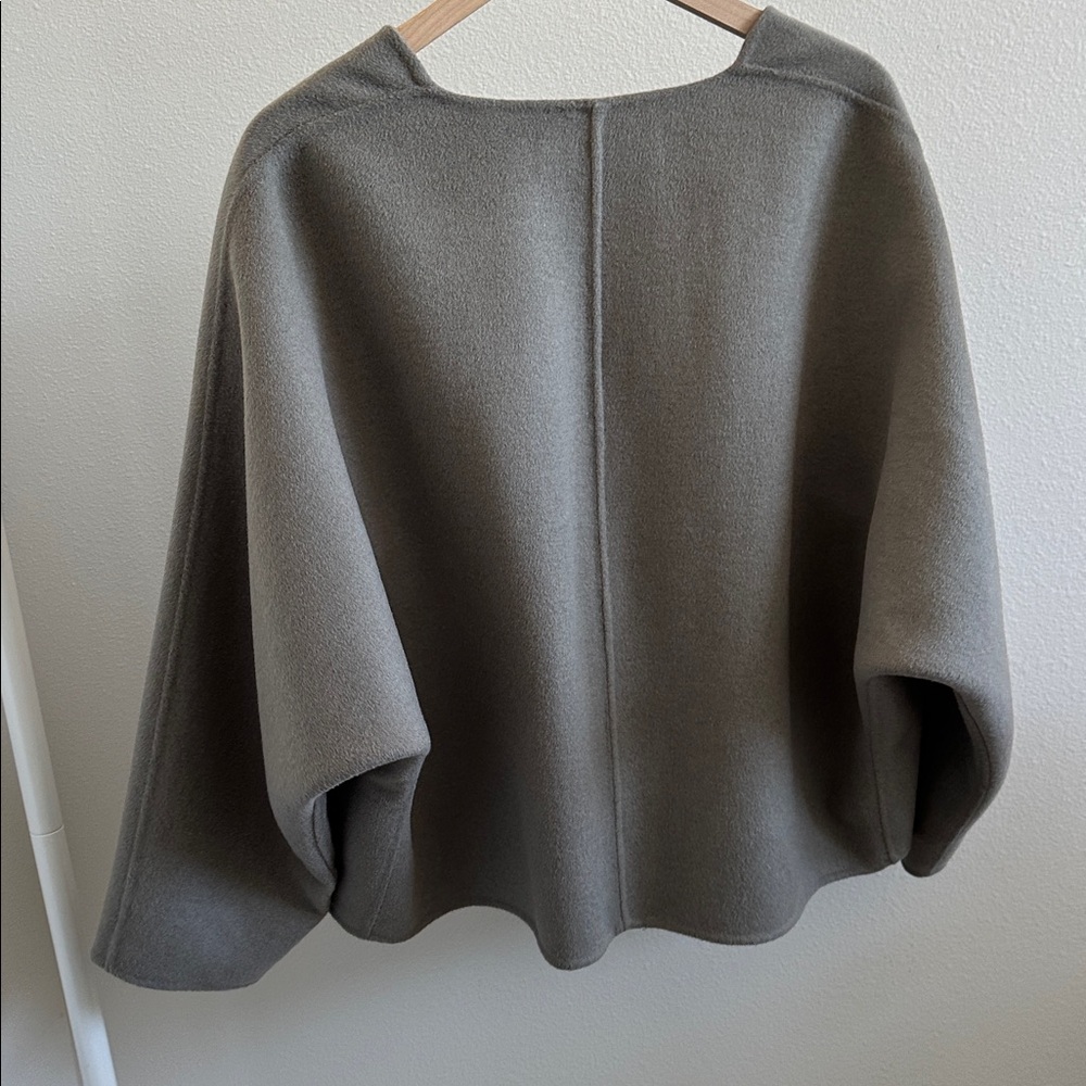 ZARA DOUBLE FACED WOOL KIMONO CARDIGAN ZW
COLLECTION - Picture 6 of 7